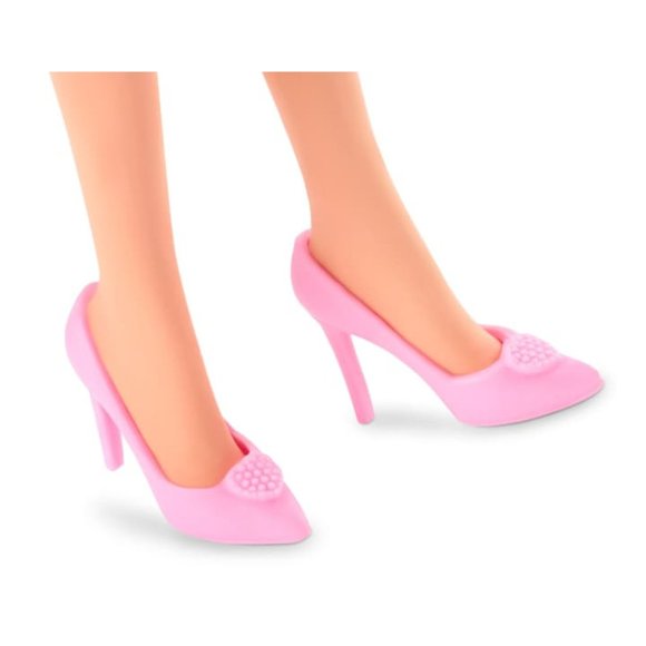 Barbie The Movie Collectible Doll Margot Robbie as Barbie Pink Gingham Dress NIB - Picture 4 of 6